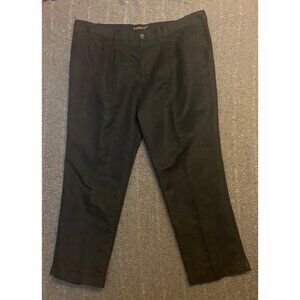 Dockers Black Pleated Front Dress Pants Mens 42x30 Cuffed Trousers Made Vietnam